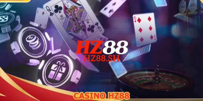Casino trực tuyến là sảnh chơi hấp dẫn nhất tại HZ88